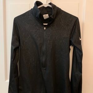 Nike Dri-Fit 3/4 Zip Women’s Medium Black